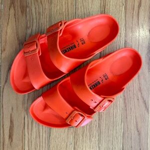 Birkenstock Orange EVA Arizona Sandals